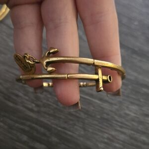 Alex & Ani Anchor Bangle Bracelet